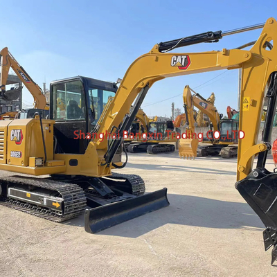 Kleine Maschine Gebrauchtes Minibagger CAT 306E2 Alle Funktionen Normal Original hydraulisches Ventil