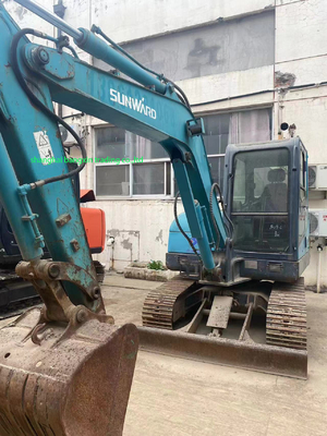 Sunward SWE60 Minibagger mit Original-Hydraulikventil und 0,23 m3 Eimerkapazität