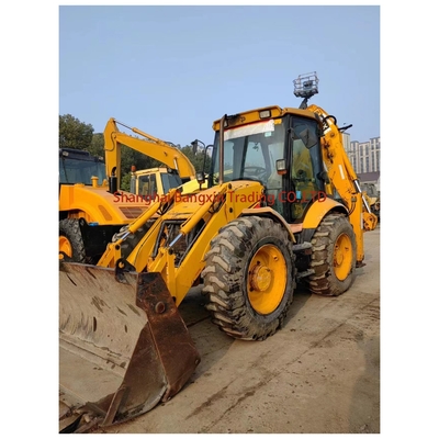4 Tonnen Betriebsgewicht Gebrauchtes JCB 4CX Backhoe-Ladegerät Graben-Lader Gebrauchtmaschine
