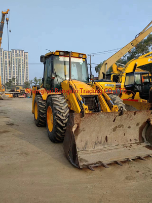 4 Tonnen Betriebsgewicht Gebrauchtes JCB 4CX Backhoe-Ladegerät Graben-Lader Gebrauchtmaschine