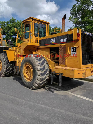 Gebrauchtes Radlader CAT980F mit hoher Leistung und hydraulischer Stabilität in gutem Zustand