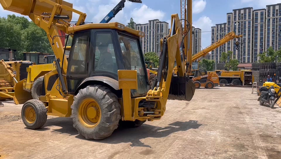 Mehrfunktions-Backhoe-Lader CAT420Fh mit allen Funktionen in gutem Betriebszustand