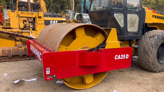 Gebraucht 2010 Dynapac CA25D Vibratory Road Roller 20 Tonnen Verdichter Baumaschinen