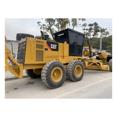 Niedrige Betriebszeiten Katzen-Graderer Caterpillar 140H Landniveller mit Cummins-Motor
