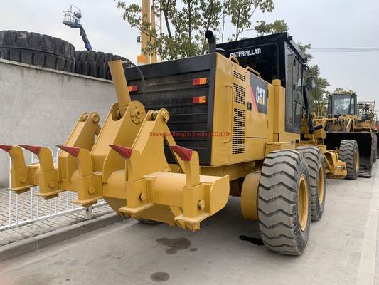 Niedrige Betriebszeiten Katzen-Graderer Caterpillar 140H Landniveller mit Cummins-Motor