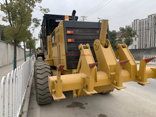 Niedrige Betriebszeiten Katzen-Graderer Caterpillar 140H Landniveller mit Cummins-Motor