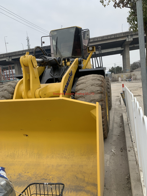 Japan Herkunft 21 Tonnen Gebraucht Komatsu WA470 Radlader Nennlast 7 Tonnen einsatzbereit
