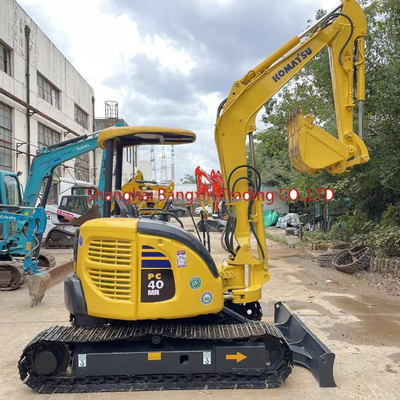 0.23m3 Eimer Kapazität Komatsu PC40MR Minibagger mit allen Funktionen normal