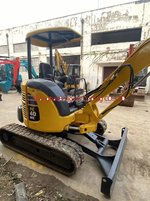 0.23m3 Eimer Kapazität Komatsu PC40MR Minibagger mit allen Funktionen normal