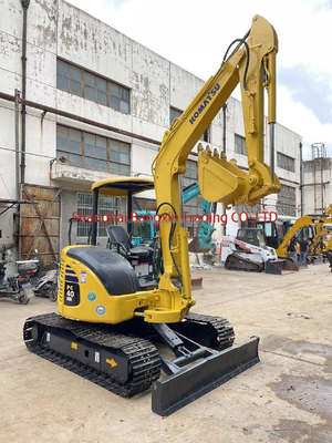 0.23m3 Eimer Kapazität Komatsu PC40MR Minibagger mit allen Funktionen normal