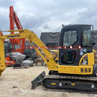 Komatsu PC55MR Minibagger mit 90% Temperatur und Originalhydraulikzylinder