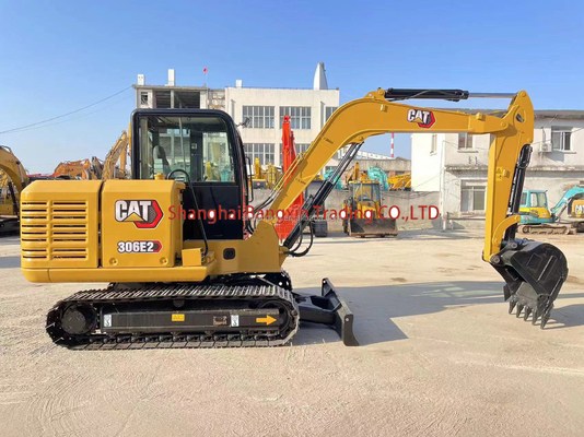 Kleine Maschine Gebrauchtes Minibagger CAT 306E2 Alle Funktionen Normal Original hydraulisches Ventil