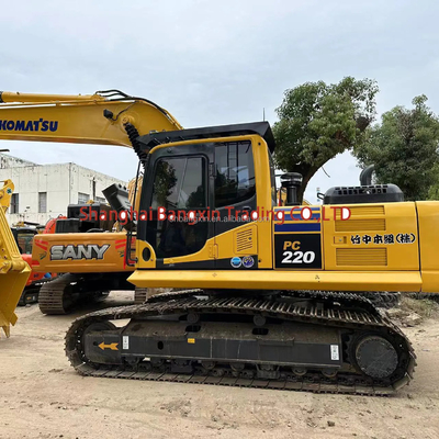 Minibagger Komatsu PC220-8 mit Cummins-Motor starke Leistung und hydraulische Stabilität