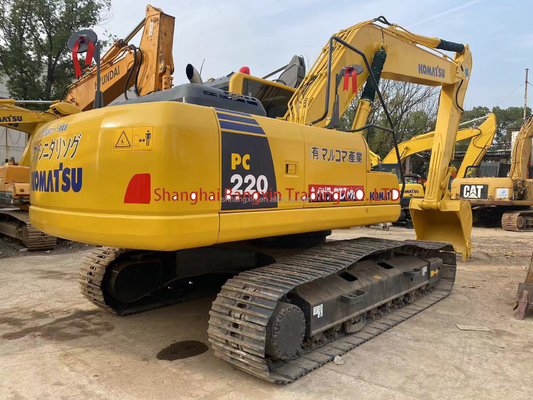 Minibagger Komatsu PC220-8 mit Cummins-Motor starke Leistung und hydraulische Stabilität