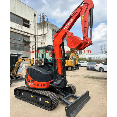 Hergestellt in Hitachi zx50U Mini Bagger EPA/CE zertifiziert 700 Arbeitsstunden guter Zustand