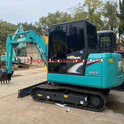 Kleine Maschine gebrauchte Minibagger Kobelco SK60 von vertrauenswürdig mit 7 Tage Lieferzeit