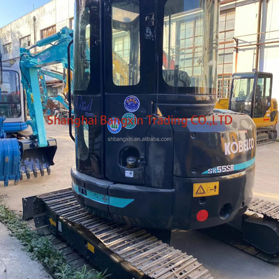 Gebrauchtes Kobelco SK55 Minibagger mit EPA/CE-Zertifizierung und Betriebsgewicht von 5 Tonnen