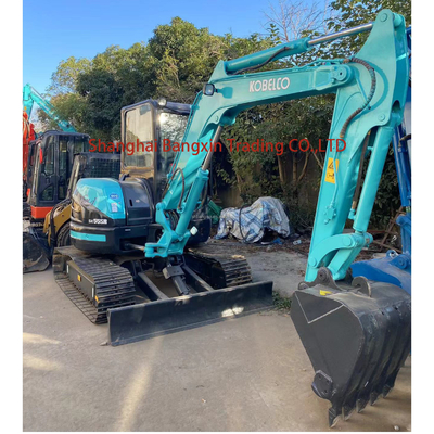 Gebrauchtes Kobelco SK55 Minibagger mit EPA/CE-Zertifizierung und Betriebsgewicht von 5 Tonnen