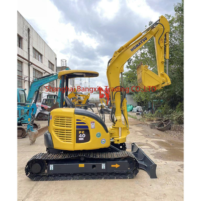 Komatsu PC40MR Minibagger mit Original-Hydraulikventil und 0,23 m3 Eimerkapazität