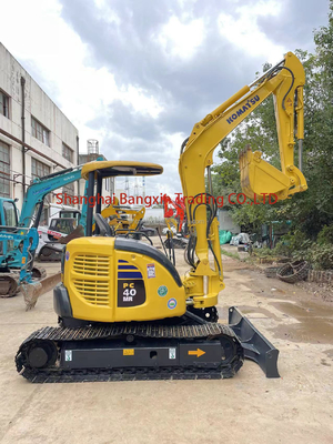 Komatsu PC40MR Minibagger mit Original-Hydraulikventil und 0,23 m3 Eimerkapazität