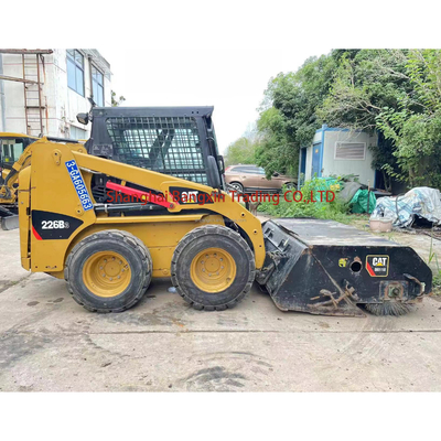 Kleine Maschine Minibagger Gebraucht Schieberührung CAT 226 mit Original-Hydraulikzylinder