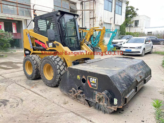 Kleine Maschine Minibagger Gebraucht Schieberührung CAT 226 mit Original-Hydraulikzylinder