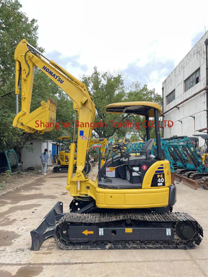 4 Tonnen kleiner Bagger Komatsu PC40MR mit EPA/CE-Zertifikat und hydraulischer Stabilität