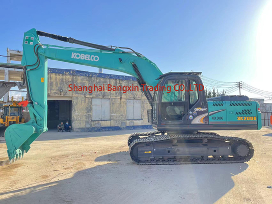 20 Tonnen Gebraucht Kobelco SK200-6E Bagger in Japan mit ISUZU-Motor und EPA/CE-Zertifizierung