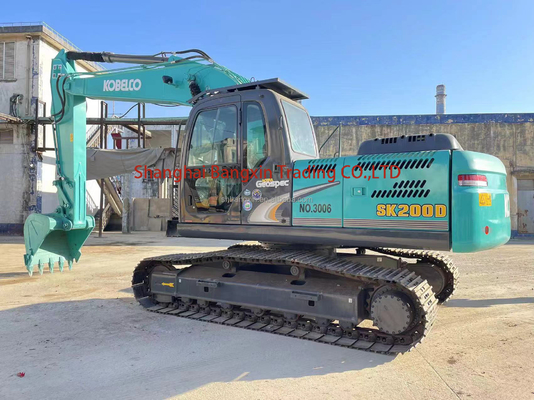 20 Tonnen Gebraucht Kobelco SK200-6E Bagger in Japan mit ISUZU-Motor und EPA/CE-Zertifizierung