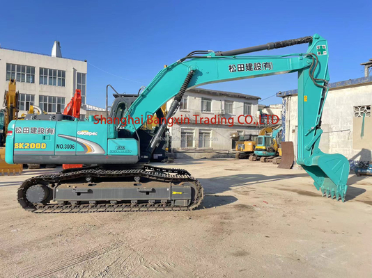 Gebrauchtes Bagger Kobelco SK200-6E mit ISUZU-Motor