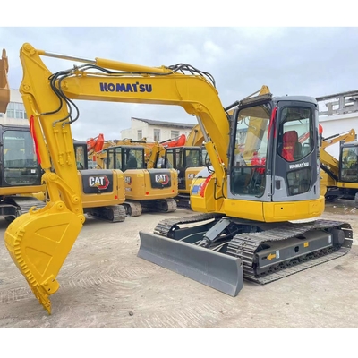 Gebrauchtes Minibagger Komatsu PC78US mit Original-Hydraulikzylinder und kostenlosem Versand