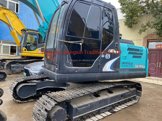 Gebrauchtes Kobelco SK140 Crawler Bagger mit 14 Tonnen Betriebsgewicht in gutem Zustand