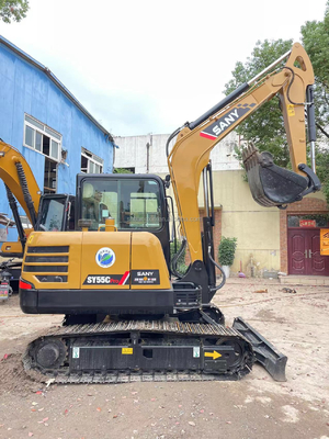 Kleine Größe Großleistung SANY SY55C Minibagger mit Original-Hydraulikzylinder
