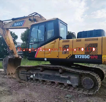 Starke Leistung und hydraulische Stabilität SANY SY205C Minibagger 20000 KG Maschinengewicht