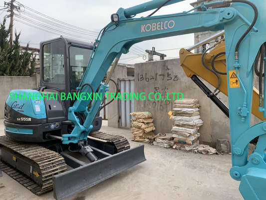 guter Zustand Kobelco SK55SR Minibagger starke Leistung und hydraulische Stabilität
