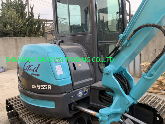 guter Zustand Kobelco SK55SR Minibagger starke Leistung und hydraulische Stabilität