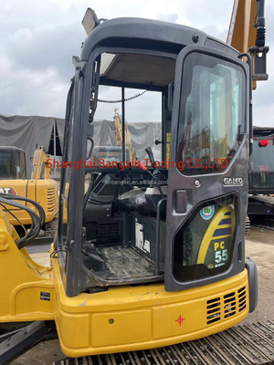 Original Japan Digger Machinery Komatsu PC55MR mit starker Leistung und hydraulischer Stabilität