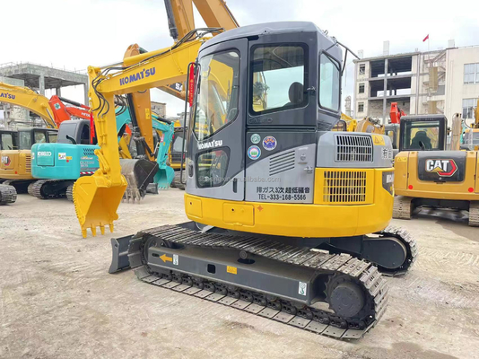 90% Bagger Japan Hydraulischer Bagger Crawler Komatsu PC78US mit allen Funktionen normal