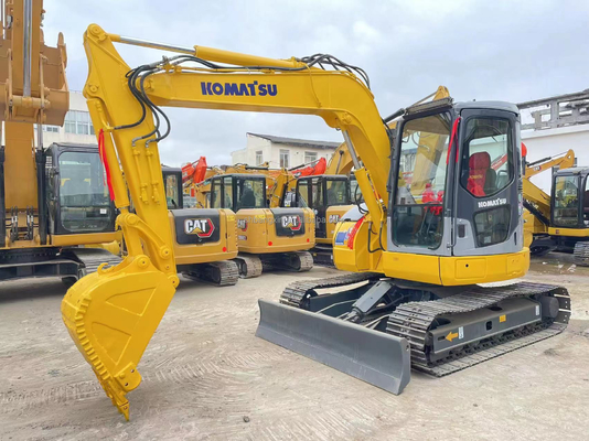 90% Bagger Japan Hydraulischer Bagger Crawler Komatsu PC78US mit allen Funktionen normal