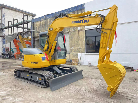 90% Bagger Japan Hydraulischer Bagger Crawler Komatsu PC78US mit allen Funktionen normal