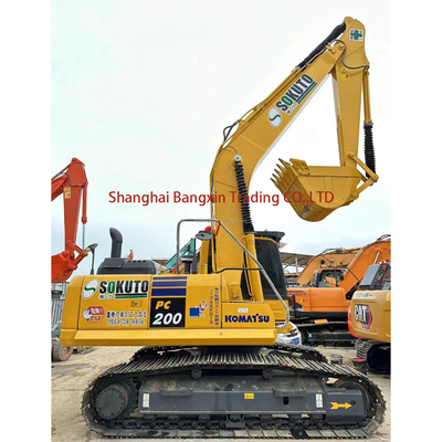 Komatsu PC200 Bagger 100% Original Japan Gebraucht Baggermaschinen 700 Arbeitsstunden