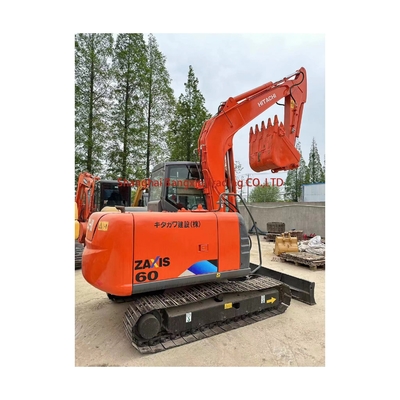6000 KG Hitachi ZX60 Bagger aus zweiter Hand Japanische Gebrauchtmaschinen und Zuverlässigkeit