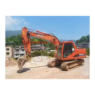 15000 KG Doosan DH150LC-7 Bagger Ausgezeichnete Leistung 1 Jahr nach dem Verkauf