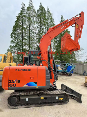 Gebrauchtes Hitachi ZX60 Minibagger mit starker Leistung und hydraulischer Stabilität