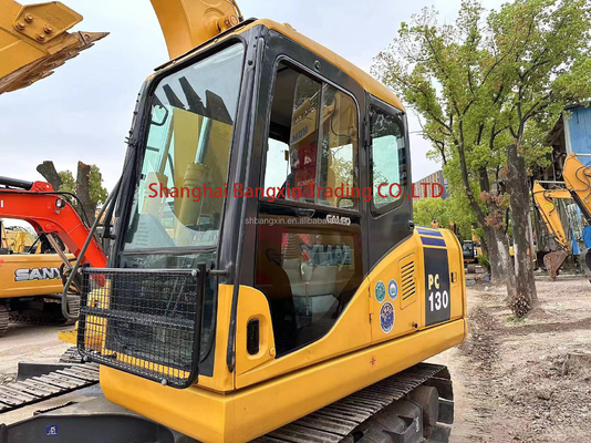 Japan Import Komatsu PC130-7 Bagger 13 Tonnen 600 Arbeitsstunden 0,6 Eimer Kapazität