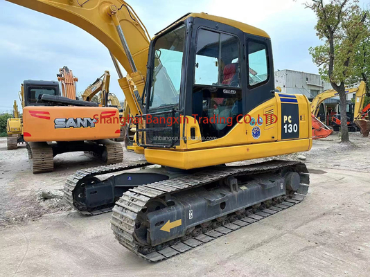 Japan Import Komatsu PC130-7 Bagger 13 Tonnen 600 Arbeitsstunden 0,6 Eimer Kapazität
