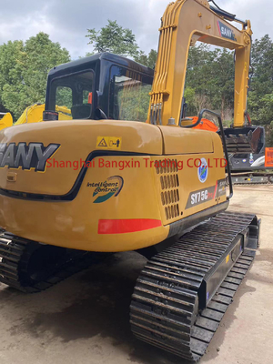 Gebrauchtes Sany SY75 Minibagger mit Katzenmotor und Original-Hydraulikpumpe in gutem Zustand