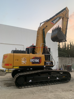 2021 Gebraucht Sany SY215 Crawler Excavator Baumaschine Digger mit After Sales