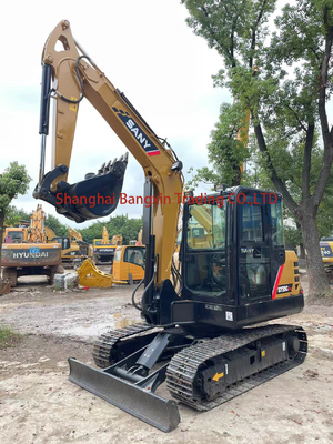 Global Sany SY55C Bagger mit beweglichen Blatt-Crawler-Lader