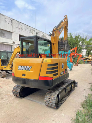 Global Sany SY55C Bagger mit beweglichen Blatt-Crawler-Lader